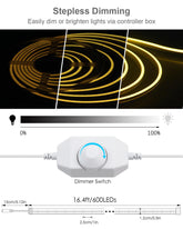 Warm White Rope Light